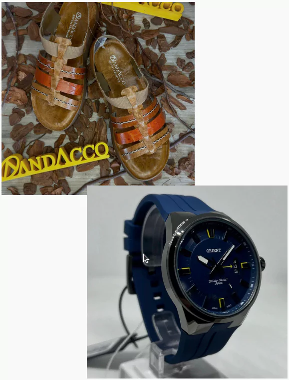 Foto de sapatos e relógio masculino